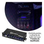 Equalizador Taramps Teq 7 Azul 7 Bandas Estéreo