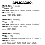 Amortecedor Dianteiro Direito Peugeot 208 1.0 1.6 2020 a 2025 Cofap