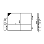 CONDENSADOR MAGNETI MARELLI LOGAN SANDERO 1.0 1.6 2008 A 2013 (S1337001MM)