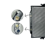 RADIADOR NOTUS GM S10 TRAIL BLAZER 2.4 2012 A 2015 AUTOMATICO (20023116)