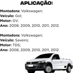 Caixa De Direção Mecânica Gol Saveiro G5 2009 a 2012 Roc