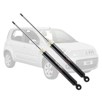 Par Amortecedor Traseiro Turbogás Fiat Uno 2010 A 2014 Cofap