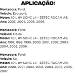 Eixo Comando Válvula Ecosport Fiesta Ka 1.0 Zetec Ab Mahle
