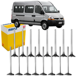 Jg Válvulas Admissão Escape Master 2.5 16v 2004 A 2013 Mahle