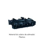 Coletor Admissão Fiat Toro Jeep Compass Renegade 2016 a 2023 Diesel 2.0
