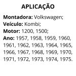 Kit Amortecedor Dianteiro Traseiro Kombi
