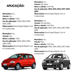RADIADOR VISCONDE VW POLO E FOX 2003 A 2005 COM AR (RV2517)