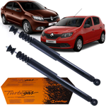 Par Amortecedor Traseiro Renault Logan Sandero 1.0 1.6 2014 a 2020 Original Cofap