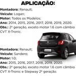 Par Amortecedor Traseiro Renault Logan Sandero 1.0 1.6 2014 a 2020 Original Cofap