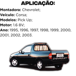 Par Amortecedor Dianteiro Corsa Pick-Up 1.6 1995 a 2003 Cofap Super