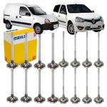 Jogo Válvulas Mahle Admissão Escape Clio Kangoo 1.6 16v