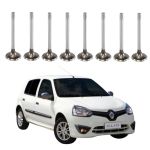 Jogo Válvulas Mahle Admissão Escape Clio Kangoo 1.6 16v