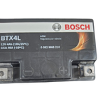 Bateria De Moto Bosch Yamaha Neo 125 2017 2018 12v 4ah Btx4l