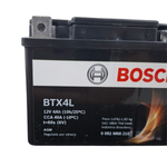 Bateria De Moto Bosch Yamaha Neo 125 2017 2018 12v 4ah Btx4l