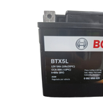 Bateria Moto Bosch BTX5L Titan Cargo Sport Es Ks Kse Fan 150 125 160 5a