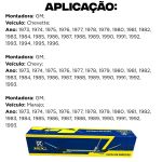 Caixa De Direção Mecânica Roc Chevette Chevy Marajo 1973 A 1996