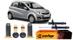 Par Amortecedor Dianteiro Jac J2 + Kit 2011 a 2016 Cofap