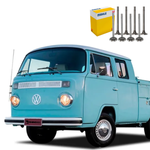 Jogo 8 Válvula Admissão Escape Std Fusca Gol Kombi Brasília 1300 Ar Mahle