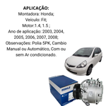 COMPRESSOR MAHLE HONDA FIT 1.4 1.5 2003 A 2008 (ACP1322000S)