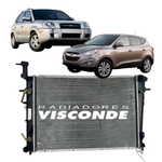 RADIADOR VISCONDE HYUNDAI TUCSON 2.0 2005 A 2014 (RV2700)