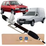 Caixa Direção Hidráulica Uno Fiorino 2007 A 2013 Uno Way 2004 a 2013 Sem Pino