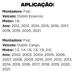 Caixa Direção Hidráulica Doblo 2002 A 2021 (Exceto Adventure)