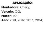 Caixa Setor Direção Hidráulica Chery Qq 1.0 1.1 2011 2012 2013 2014