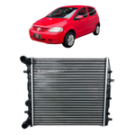 Radiador Valeo Vw Fox Polo 1.0 1.6 2003 2004 2005 Sem Ar Engate Rápido