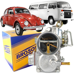 Carburador Kombi 1500/1600 1985 Gasolina H30 112047 Brosol