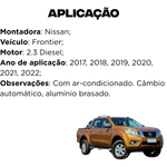 RADIADOR NISSAN FRONTIER 2.3 DIESEL AUTOMATICO 2017 A 2021 (RV2812)