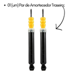 Kit 4 Amortecedor Dianteiro Traseiro Cofap Chevrolet Corsa Classic Prisma Celta 1994/...