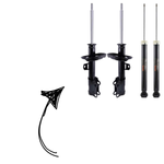 Kit 4 Amortecedor Dianteiro Traseiro Cofap Gm Onix Prisma Spin Sonic