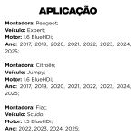 Amortecedor Dianteiro A Gas Jumpy Expert 2017 A 2025