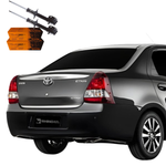 Par Amortecedor Dianteiro Cofap Toyota Etios Hatch Sedan 1.3 1.5 2012 a 2019 (GP30527X2)