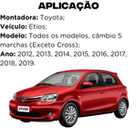 Par Amortecedor Dianteiro Cofap Toyota Etios Hatch Sedan 1.3 1.5 2012 a 2019 (GP30527X2)