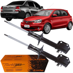 Par Amortecedor Dianteiro Cofap Toyota Etios Hatch Sedan 1.3 1.5 2012 a 2019 (GP30527X2)