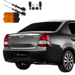Par Amortecedor Dianteiro Cofap + Kit Toyota Etios 1.3 1.5 2012 a 2019 Cofap