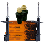 Par Amortecedor Dianteiro Cofap + Kit Sampel Renault Logan Sandero 1.0 2014 a 2020