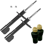 Par Amortecedor Dianteiro Cofap + Kit Sampel Renault Logan Sandero 1.0 2014 a 2020