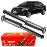 Par Amortecedor Traseiro A Gas Sentra 2007 A 2012 Allen
