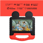 Tablet Infantil Mickey Multi 64gb 4gb Ram Android 13 NB413