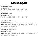 Par Amortecedor Traseiro A Gas Volkswagen Passat Variant 1998 A 2009 Allen
