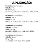 Caixa Direção Elétrica Vw Virtus Polo 2018 A 2024  T-Cross 2019 A 2024 Nivus 2020 A 2024