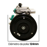 Compressor Ar Condicionado Mahle I30 2.0 Vs18 2009 A 2013