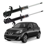 Par Amortecedor Dianteiro Nissan March 2011 a 2016 Cofap