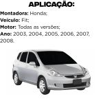 Par Amortecedor Traseiro Fit 1.4 1.5 2003 A 2008 Original Kayaba