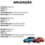 Radiador Asx Lancer Outlander 2011 2012 2013 2014 2015 2016