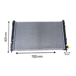 Radiador Asx Lancer Outlander 2011 2012 2013 2014 2015 2016