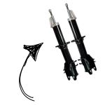 Par Amortecedor Allen Dianteiro Chery QQ 2011 A 2015 + Kit Coxim Batente Coifa Recrin