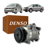 Compressor Ar Condicionado Polo 1.6 2.0 02/14 Denso Original